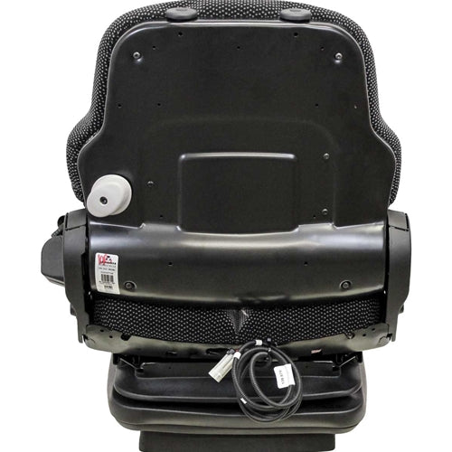 Heavy Duty Tractor Excavator Back Hoe Loader Seat w/ Suspension