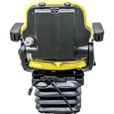 12v Heavy Duty Tractor Excavator Backhoe Loader Seat w/ Air Suspension