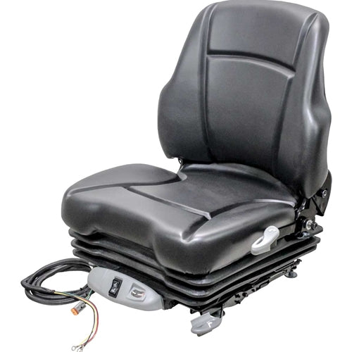 12v Low Back Tractor Zero Turn Seat w/ Air Suspension