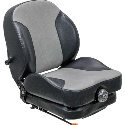 Zero Turn Mower Forklift Skid Loader Seat w/ Suspension