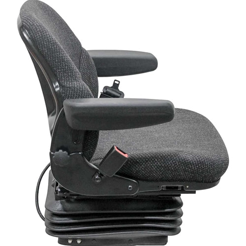 12v Mid Back Tractor Seat for Kubota / Cat