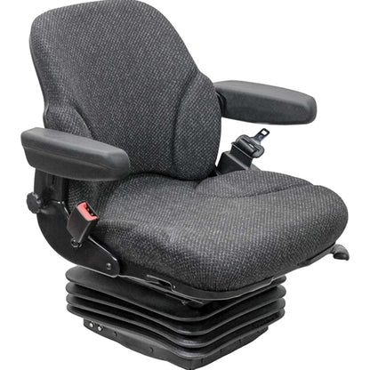 12v Mid Back Tractor Seat for Kubota / Cat