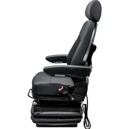 12v Air Suspension Hi Back Excavator Seat w/ Swivel