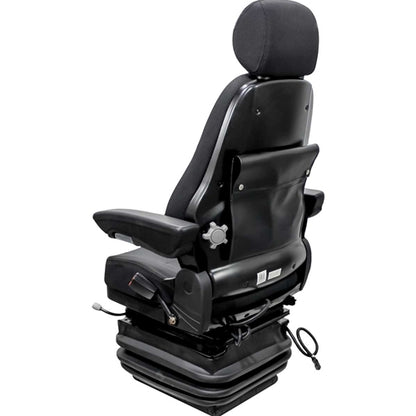12v Air Suspension Hi Back Excavator Seat w/ Swivel