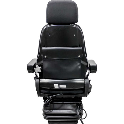 12v Air Suspension Hi Back Excavator Seat w/ Swivel