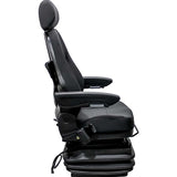 12v Air Suspension Hi Back Excavator Seat w/ Swivel