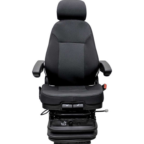 12v Air Suspension Hi Back Excavator Seat w/ Swivel