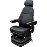 12v Air Suspension Hi Back Excavator Seat w/ Swivel