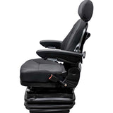 12v Air Suspension Excavator Seat w/ Swivel