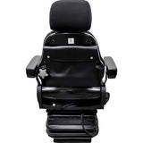 12v Air Suspension Excavator Seat w/ Swivel