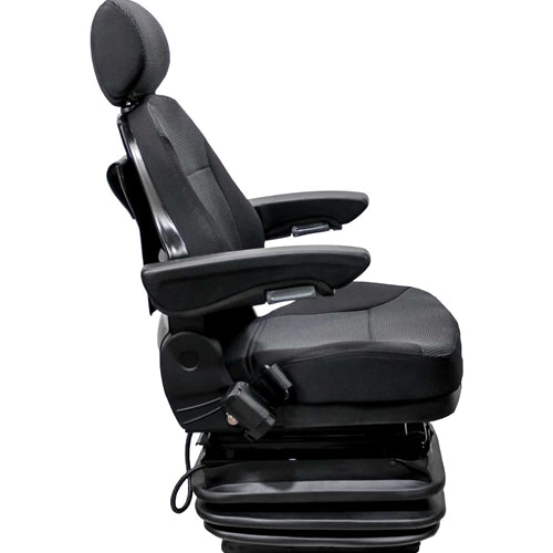 12v Air Suspension Excavator Seat w/ Swivel
