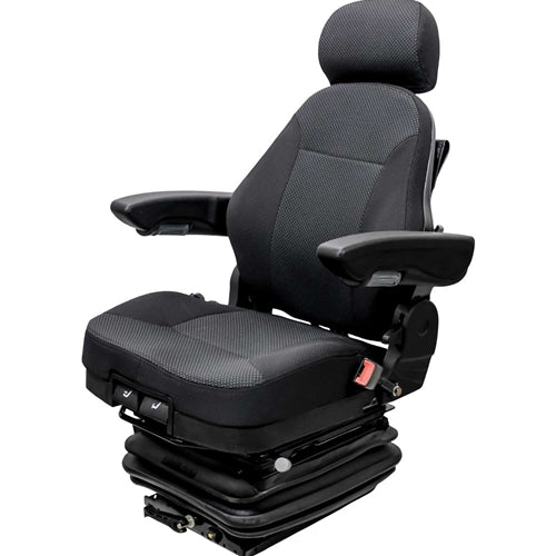 Mechanical Suspension Excavator Seat w/ Swivel