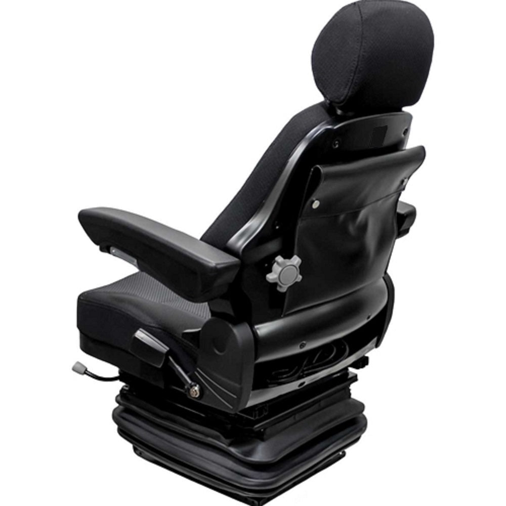Mechanical Suspension Excavator Seat w/ Swivel