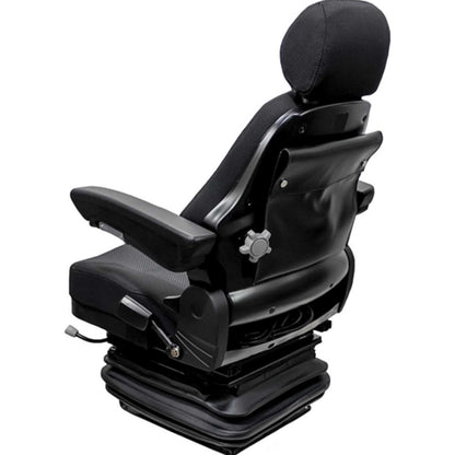 Mechanical Suspension Excavator Seat w/ Swivel