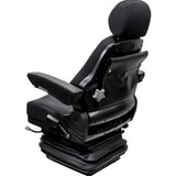 Mechanical Suspension Excavator Seat w/ Swivel