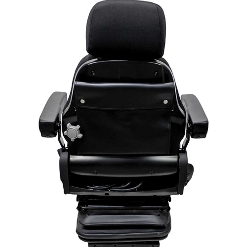 Mechanical Suspension Excavator Seat w/ Swivel