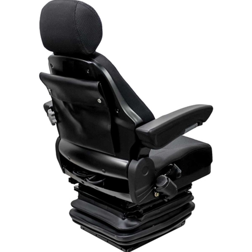 Mechanical Suspension Excavator Seat w/ Swivel