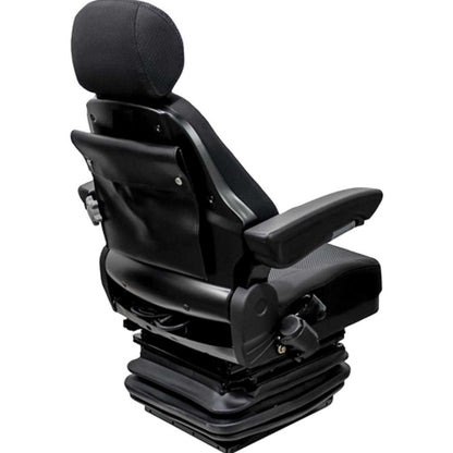 Mechanical Suspension Excavator Seat w/ Swivel