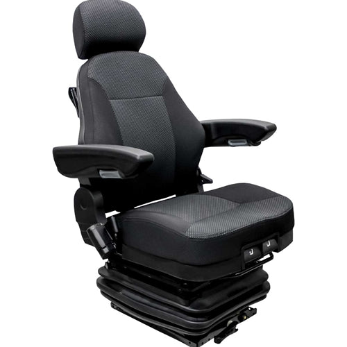 Mechanical Suspension Excavator Seat w/ Swivel