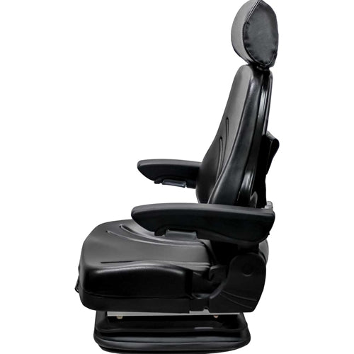 Mechanical Suspension Excavator Seat w/ Swivel