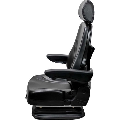 Mechanical Suspension Excavator Seat w/ Swivel