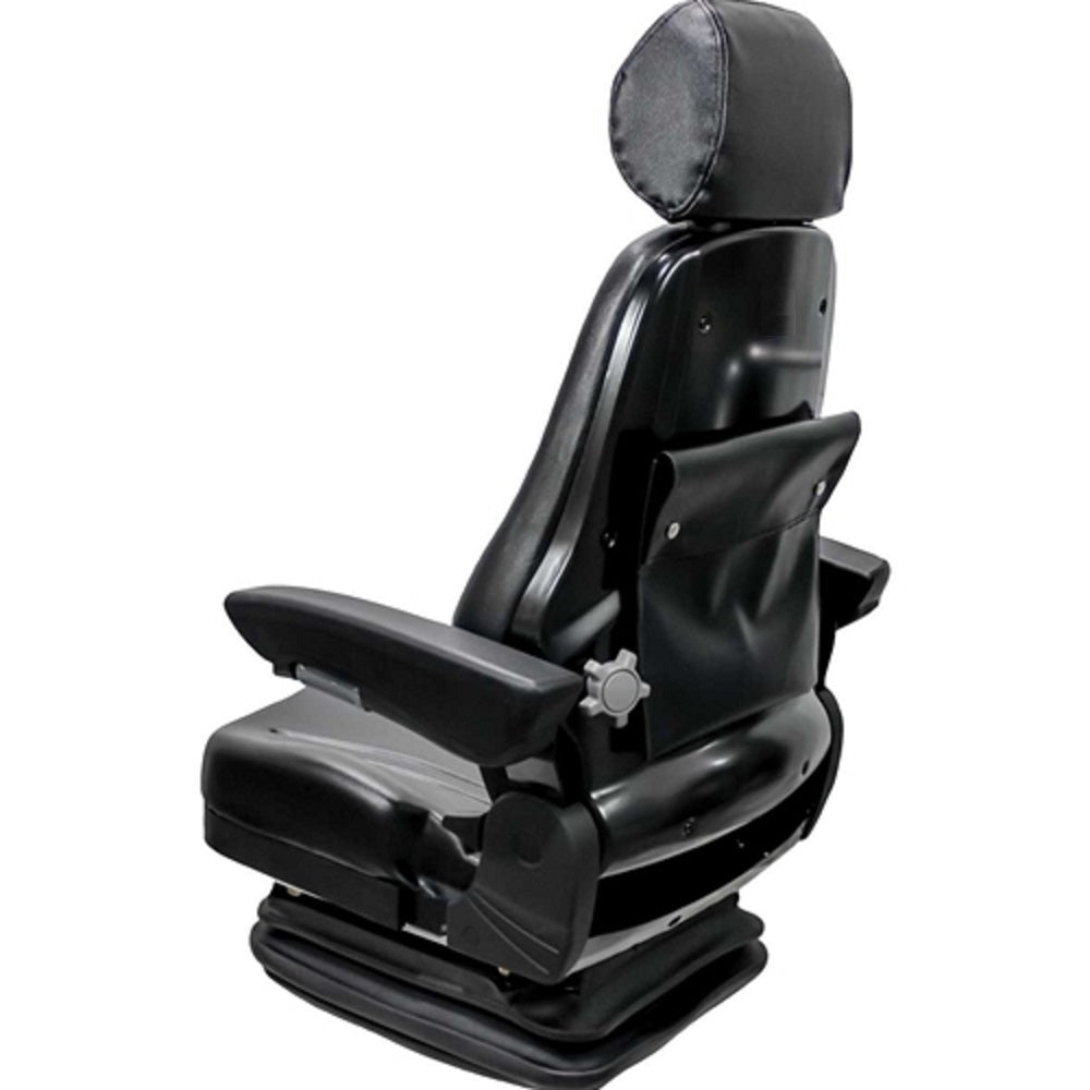 Mechanical Suspension Excavator Seat w/ Swivel