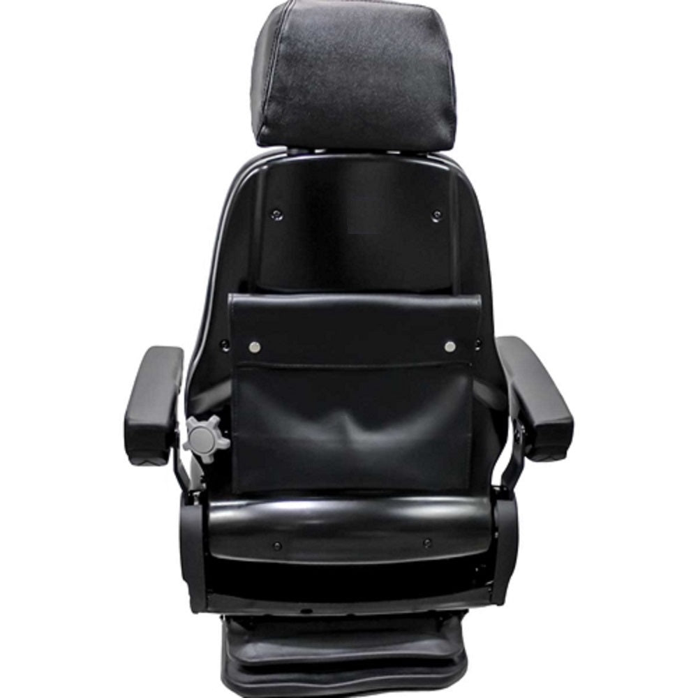 Mechanical Suspension Excavator Seat w/ Swivel