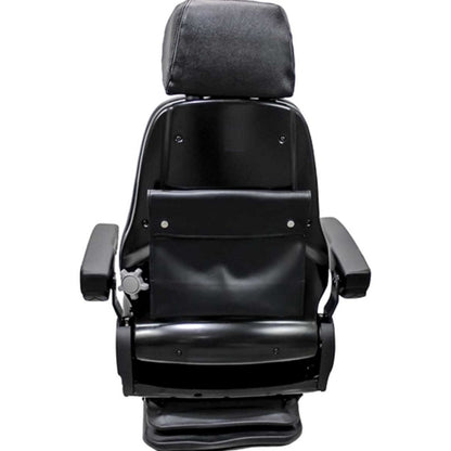 Mechanical Suspension Excavator Seat w/ Swivel