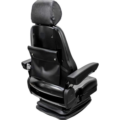 Mechanical Suspension Excavator Seat w/ Swivel
