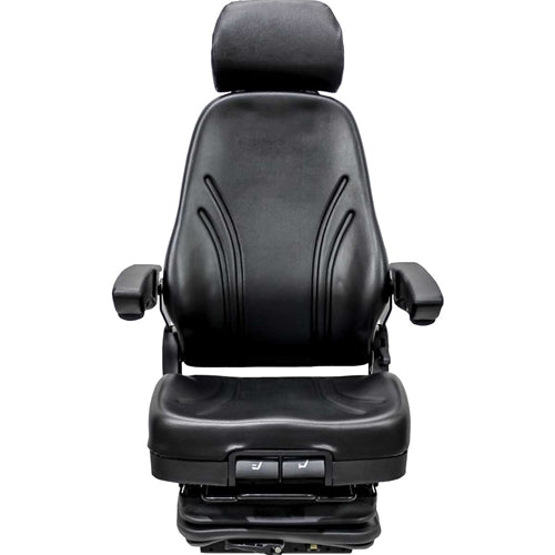 Mechanical Suspension Excavator Seat w/ Swivel