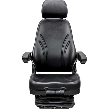 Mechanical Suspension Excavator Seat w/ Swivel