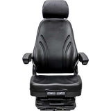Mechanical Suspension Excavator Seat w/ Swivel