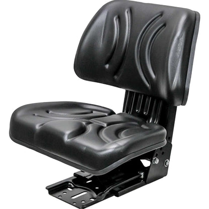 Heavy Duty Universal Low Back Tractor Seat w/ Suspension