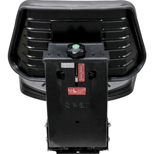 Heavy Duty Universal Low Back Tractor Seat w/ Suspension