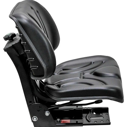 Heavy Duty Universal Low Back Tractor Seat w/ Suspension