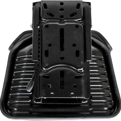 Heavy Duty Universal Low Back Tractor Seat w/ Suspension