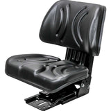 Heavy Duty Universal Low Back Tractor Seat w/ Suspension