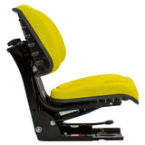 Heavy Duty Universal Low Back Tractor Seat w/ Suspension