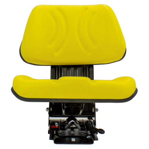 Heavy Duty Universal Low Back Tractor Seat w/ Suspension