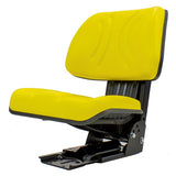 Heavy Duty Universal Low Back Tractor Seat w/ Suspension