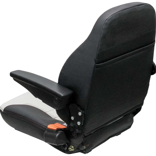 Tractor Fork Lift Zero Turn Lawn Mower Seat w/ Slides