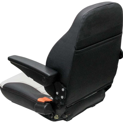 Tractor Fork Lift Zero Turn Lawn Mower Seat w/ Slides