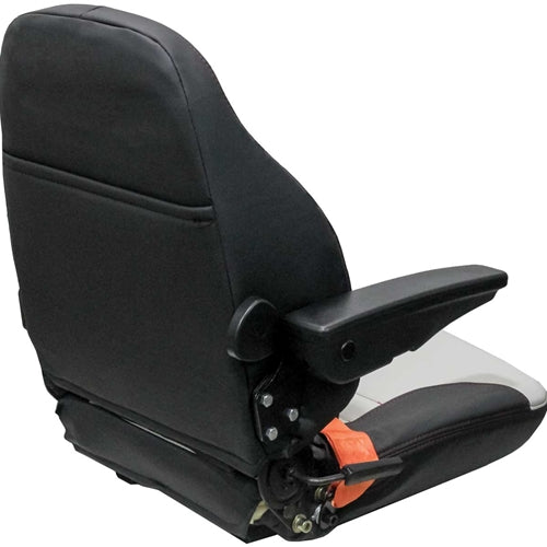 Tractor Fork Lift Zero Turn Lawn Mower Seat w/ Slides