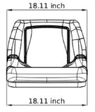 Mid Back Seat for Tractors, Fork Lifts, Mowers