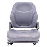 Tractor Fork Lift Lawn Mower Loader Seat w/ Slides