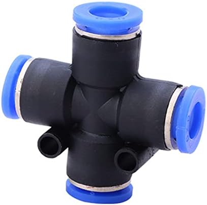 Air Ride Suspension Seat Compressor Hose Cross 4 Way Fitting