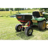 Heavy Duty Commercial Tow Behind Broadcast Spreader w/ Control Rod 130 #