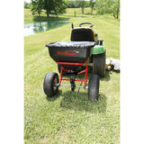 Heavy Duty Commercial Tow Behind Broadcast Spreader w/ Control Rod 130 #