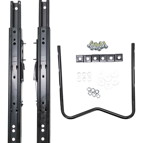 Universal Adjustable 14 Inch Dual Locking Racing Seat Slider Steel Rail Universal Adjustable 14 Inch Dual Locking Racing Seat Slider Steel Rail