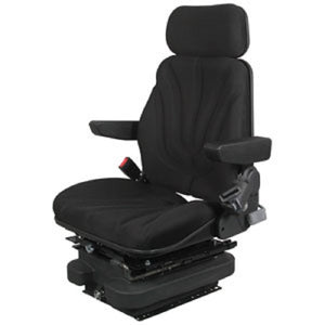 12v Low Profile Air Suspension Seat for Tractor Excavator Loader